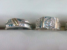 anillos plata